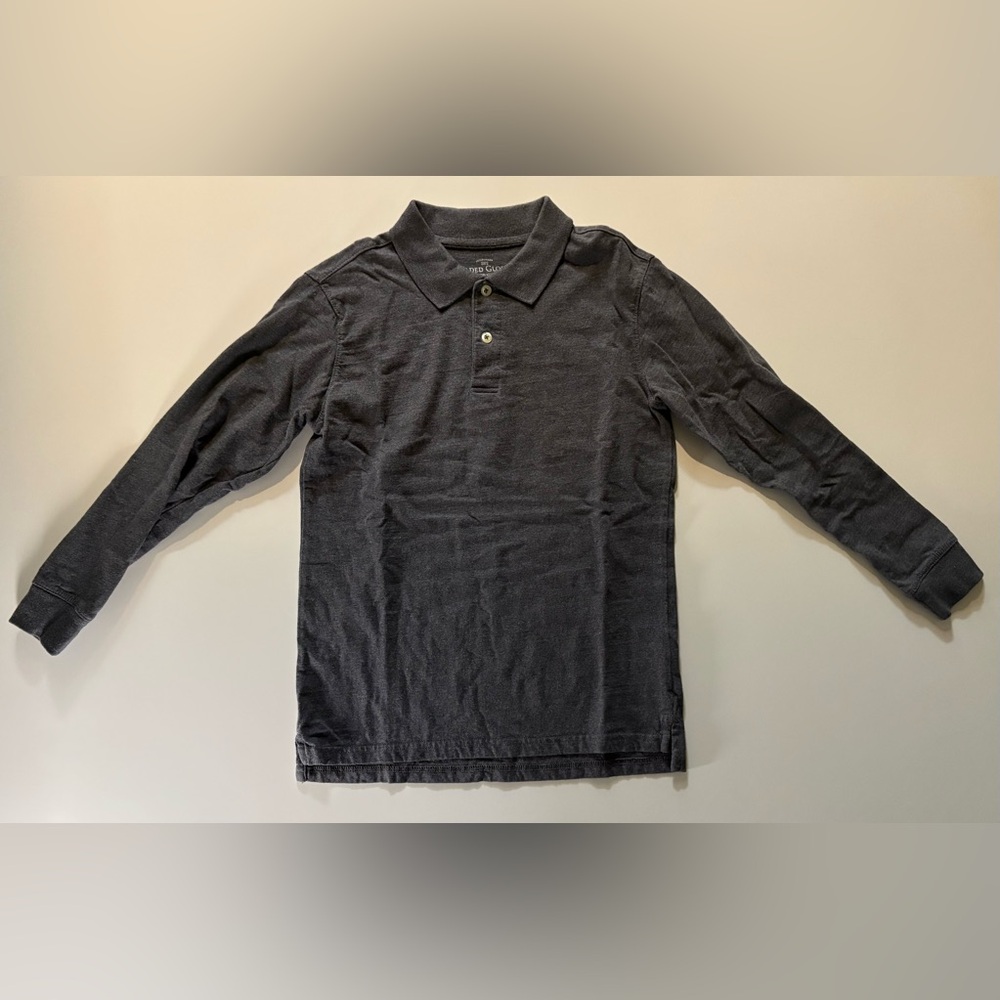 Faded Glory Boys Long Sleeve Hoodie. Black Boys Lg 10-12